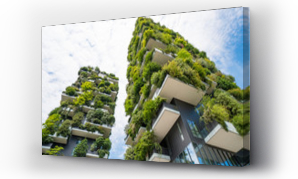 Drapacz chmur nazwany Vertical Forest w Mediolanie