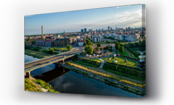 Pozna?- panorama miasta.